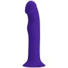BONITO AMOR - DILDO VIBRATÓRIO MURRAY YOUTH E ROXO RECARREGÁVEL