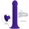 BONITO AMOR - DILDO VIBRATÓRIO MURRAY YOUTH E ROXO RECARREGÁVEL