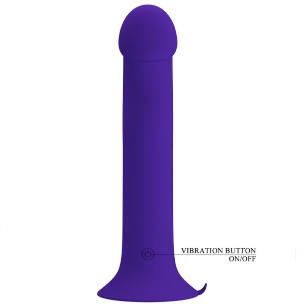 BONITO AMOR - DILDO VIBRATÓRIO MURRAY YOUTH E ROXO RECARREGÁVEL