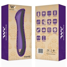 WOMANVIBE MANDY PUNTO “K” VIBRADOR DE SILICONA RECARGABLE