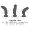 KING COCK - GODE VIBRATEUR 23 CM NATUREL