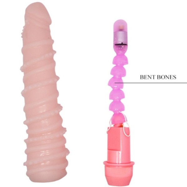 BAILE - VIBRATEUR SPIRALE SENSUELLE FLEXI VIBE 19.5 CM BAILE VIBRATORS