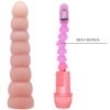 BAILE - VIBRADOR FLEXÍVEL DE COLUNA SENSUAL FLEXI VIBE 19 CM BAILE