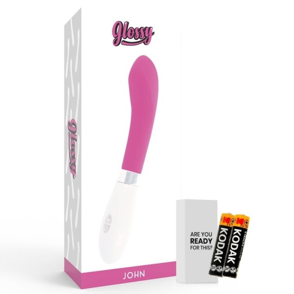 GLOSSY - JOHN GLOSSY VIBRADOR ROSA - Vibradores Punto G