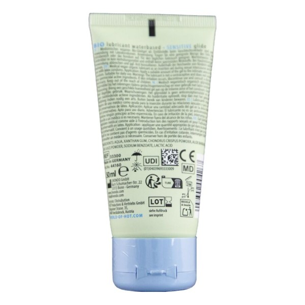 HOT - BIO LUBRIFIANT À BASE D'EAU SENSITIV 50 ML
