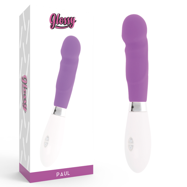 GLOSSY - VIBRATEUR PAUL VIOLET GLOSSY - Vibromasseurs Point G