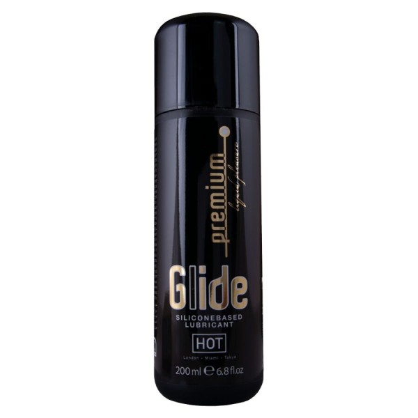 HOT - LUBRIFICANTE À BASE DE SILICONE PREMIUM 200 ML