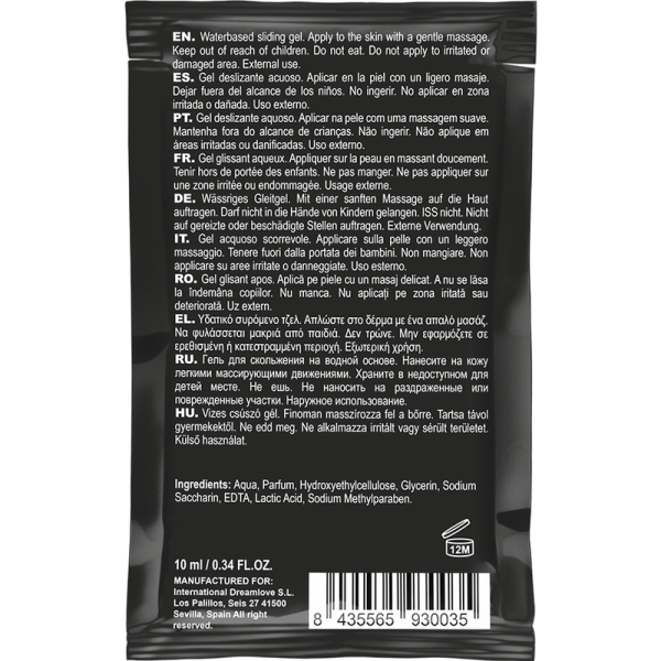 COQUETTE COSMETICS - LUBRIFICANTE À BASE DE ÁGUA DE MORANGO BEIJÁVEL BOLSO 10 ML