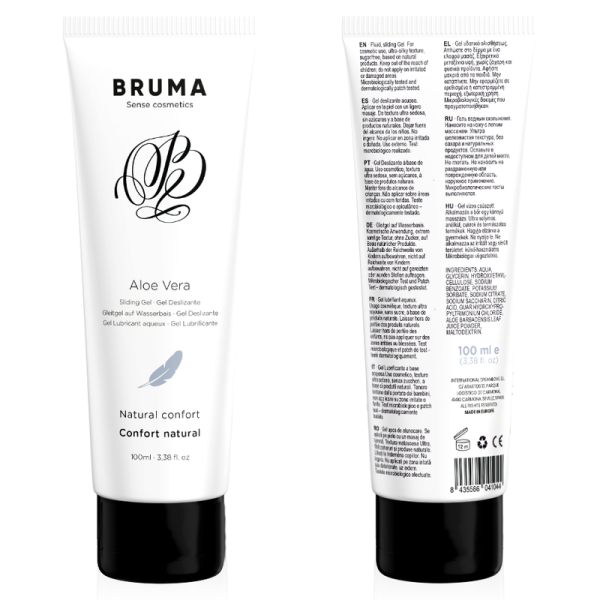 BRUMA - GEL ESCORREGATIVO NATURAL COMFORT ALOE VERA 100 ML