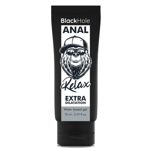 BLACK HOLE - GEL DE DILATATION ANALE À BASE D'EAU 70 ML