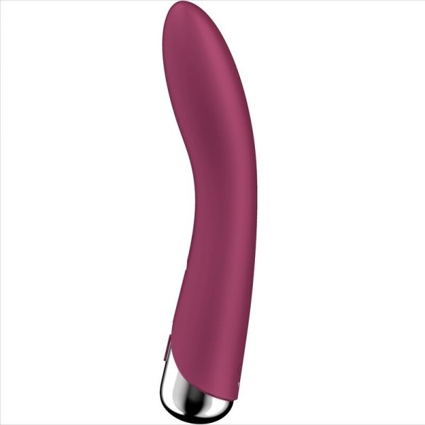 SATISFYER - SPINNING VIBE 1 VIBRATEUR ROTATEUR G-SPOT ROUGE SATISFYER VIBRATOR