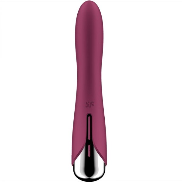 SATISFYER - SPINNING VIBE 1 VIBRATEUR ROTATEUR G-SPOT ROUGE SATISFYER VIBRATOR