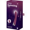 SATISFYER - SPINNING VIBE 1 VIBRATEUR ROTATEUR G-SPOT ROUGE SATISFYER VIBRATOR