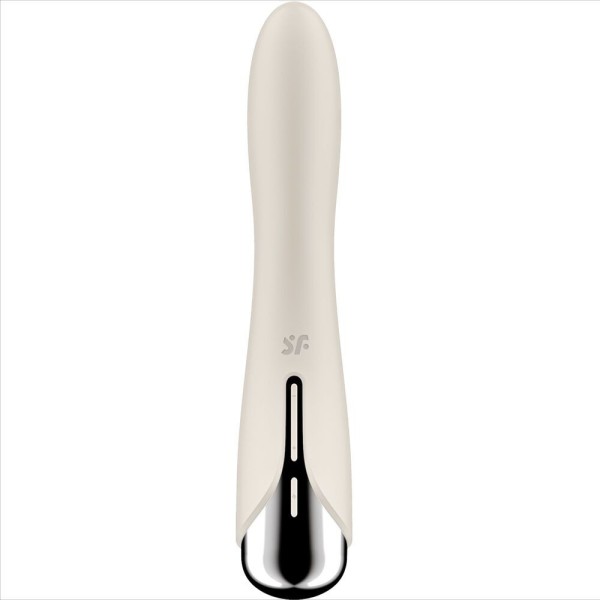 SATISFYER - VIBRATEUR ROTATEUR SPINNING VIBE 1 G-SPOT BEIGE SATISFYER VIBRATOR