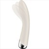 SATISFYER - VIBRADOR SPINNING 1 PUNTO G BEIGE VIBRADOR ROTADOR SA