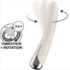 SATISFYER - VIBRATEUR ROTATEUR SPINNING VIBE 1 G-SPOT BEIGE SATISFYER VIBRATOR