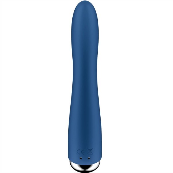 SATISFYER - VIBRATEUR ROTATEUR BLEU SPINNING VIBE 1 G-SPOT SATISFYER VIBRATOR