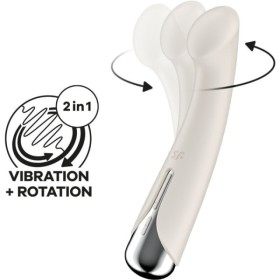 SATISFYER - SPINNING G-SPORT 1 VIBRADOR ROTATOR BEIGE VIBRADOR SA