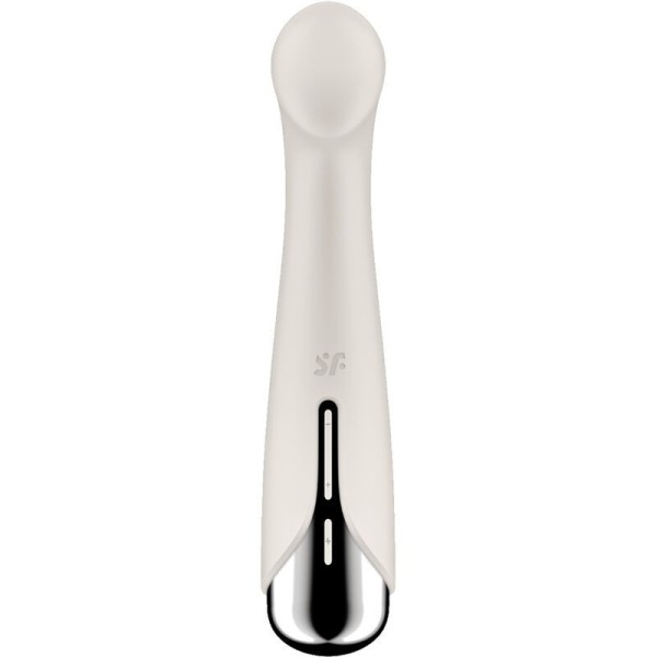 SATISFYER - SPINNING G-SPORT 1 VIBRADOR ROTATOR BEGE VIBRADOR SATISFYER