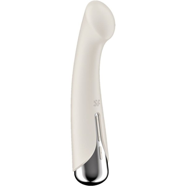 SATISFYER - SPINNING G-SPORT 1 VIBRADOR ROTATOR BEGE VIBRADOR SATISFYER