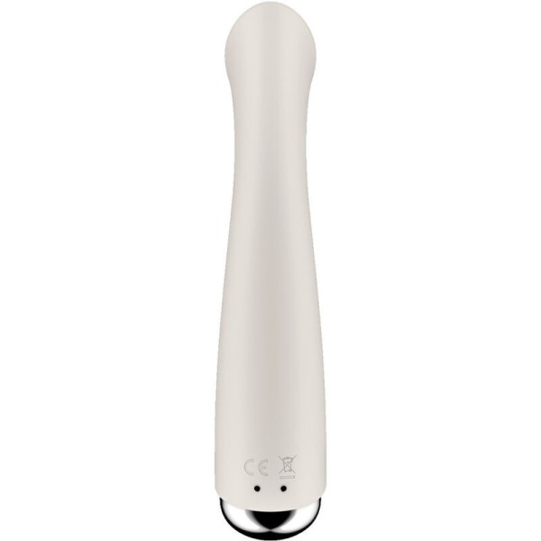 SATISFYER - SPINNING G-SPORT 1 VIBRATEUR ROTATOR BEIGE SATISFYER VIBRATOR