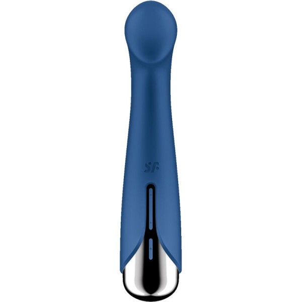 SATISFYER - SPINNING G-SPORT 1 VIBRATEUR ROTATOR BLEU SATISFYER VIBRATOR