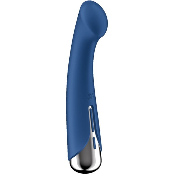 SATISFYER - SPINNING G-SPORT 1 VIBRATEUR ROTATOR BLEU SATISFYER VIBRATOR