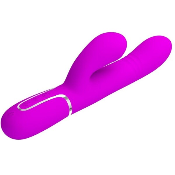 PRETTY LOVE - VIBRATEUR MULTIFONCTION G-SPOT FUCHSIA PRETTY LOVE FLIRTATION