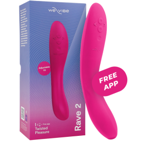 RAVE 2 WE-VIBE VIBRADOR PUNTO ROSA - Vibradores con APP