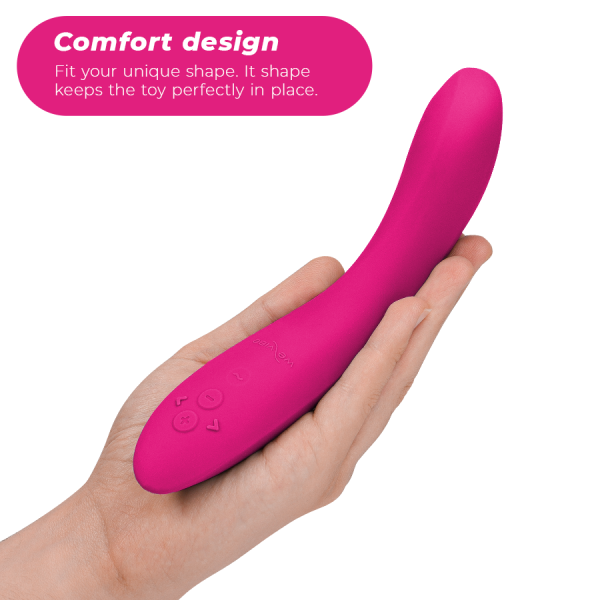 RAVE 2 VIBRATEUR POINT ROSE WE-VIBE - Vibromasseurs avec APP