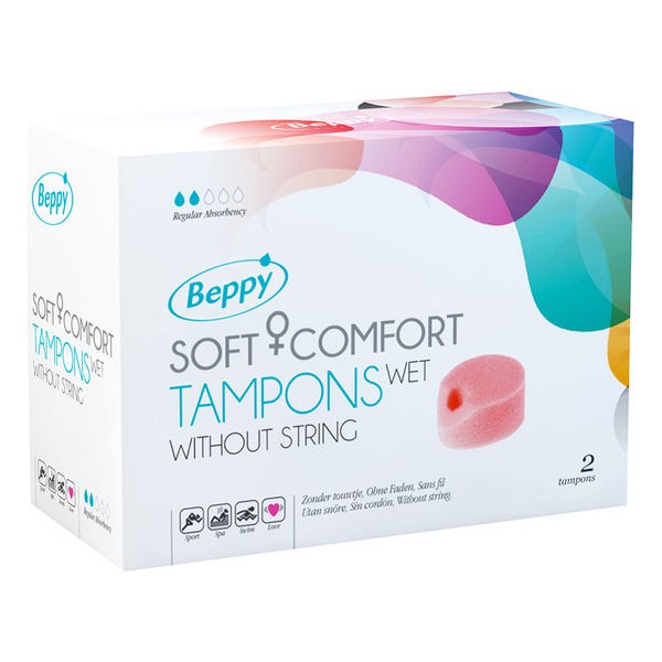 BEPPY - TAMPONS SOFT CONFORT HUMIDE 2 UNITÉS