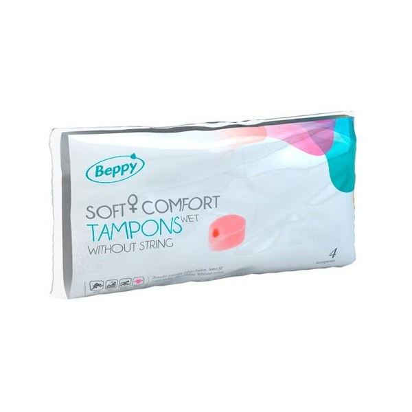 BEPPY - ALMOFADA MOLHADA SOFT CONFORT 4 UNIDADES