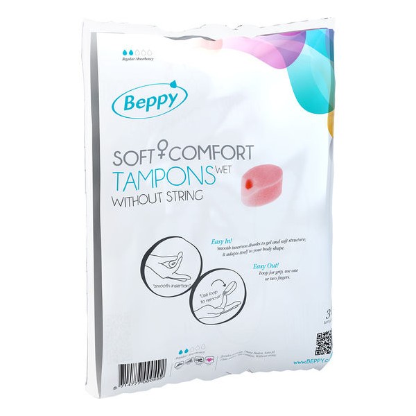 BEPPY - TAMPONS SOFT CONFORT HUMIDE 30 UNITÉS