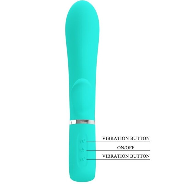 BONITO AMOR - VIBRADOR MULTIFUNCIONAL VERDE THOMAS AQUA G-SPOT BONITO AMOR FLIRTAÇÃO