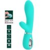 PRETTY LOVE - VIBRATEUR MULTIFONCTION G-SPOT THOMAS VERT AQUA PRETTY LOVE FLIRTATION