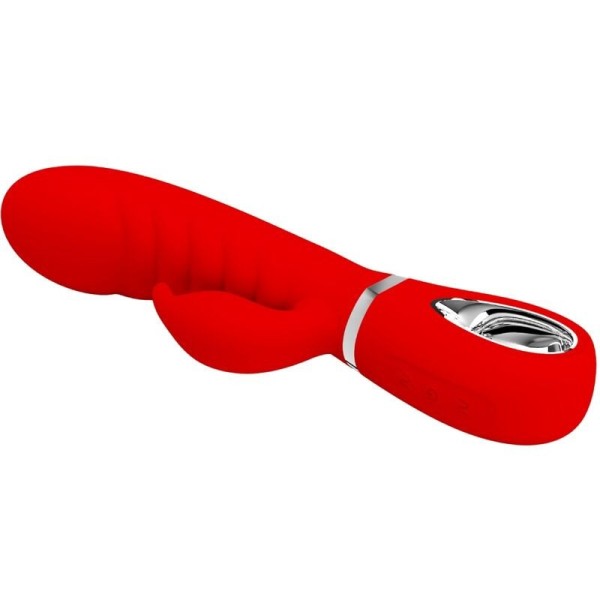 PRETTY LOVE - VIBRATEUR MULTIFONCTION G-SPOT PRESCOTT ROUGE PRETTY LOVE FLIRTATION