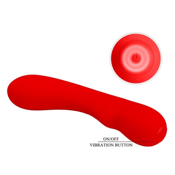 PRETTY LOVE - VIBRATEUR RECHARGEABLE PRESCOTT ROUGE PRETTY LOVE SMART