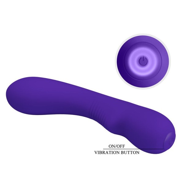 BONITO AMOR - VIBRADOR RECARREGÁVEL PRESCOTT ROXO BONITO AMOR SMART