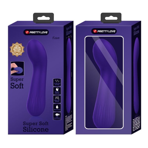 PRETTY LOVE - VIBRATEUR RECHARGEABLE FAUN VIOLET PRETTY LOVE SMART