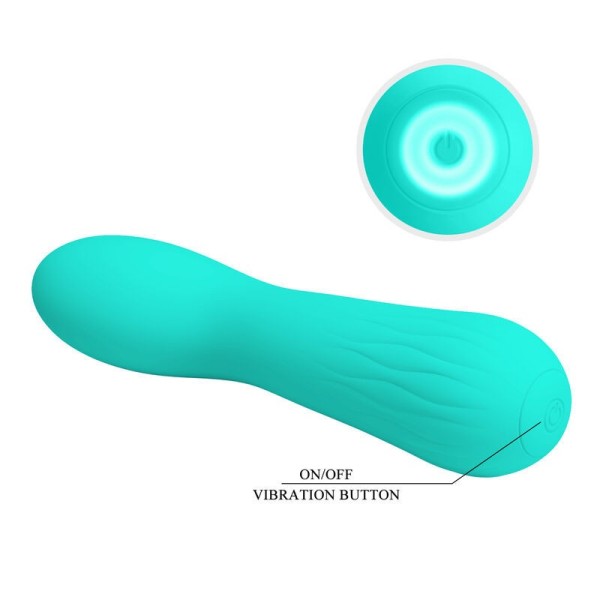 PRETTY LOVE - VIBRATEUR RECHARGEABLE FAUN VERT AQUA PRETTY LOVE SMART