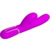 PRETTY LOVE - VIBRATEUR POINT G MULTIFONCTION 3 EN 1 PERLITA VIOLET PRETTY LOVE FLIRTATION