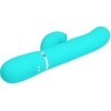 PRETTY LOVE - PERLITA VIBRATEUR MULTIFONCTION 3 EN 1 POINT G VERT AQUA PRETTY LOVE FLIRTATION