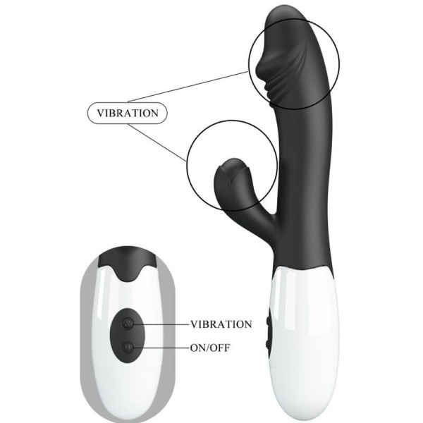 PRETTY LOVE - VIBRATEUR SNAPPY G-SPOT NOIR PRETTY LOVE FLIRTATION