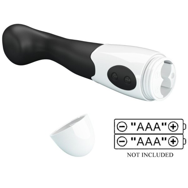 PRETTY LOVE - CHARLES VIBRATEUR POINT G 30 MODES NOIR PRETTY LOVE FLIRTATION