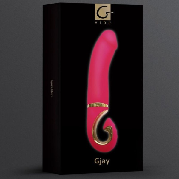G-VIBE - VIBRADOR GJAY FLUO ROSA G-VIBE - Vibradores de ponto G