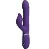 PRETTY LOVE - ZALIN PERLES VIBRATEUR LAPIN 4 EN 1 VIOLET PRETTY LOVE FLIRTATION