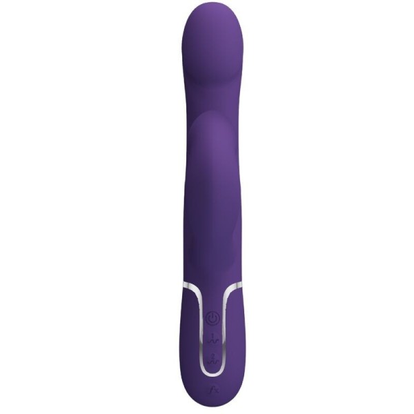 PRETTY LOVE - ZALIN PERLES VIBRATEUR LAPIN 4 EN 1 VIOLET PRETTY LOVE FLIRTATION