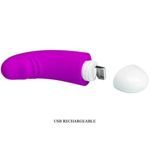 PRETTY LOVE - LUTHER MINI VIBRADOR 30 MODOS DE VIBRACIÓN PRETTY L
