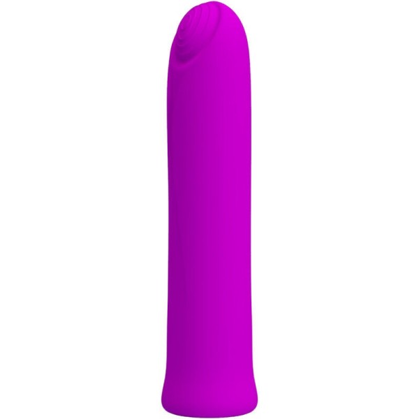 BONITO AMOR - VIBRADOR CURTIS MINI SUPER POWER 12 VIBRAÇÕES EM SILICONE ROXO BONITO AMOR FLIRTAÇÃO