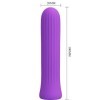 PRETTY LOVE - VIBRADOR ESTIMULADOR LILA BLANCO PRETTY LOVE ALTA G